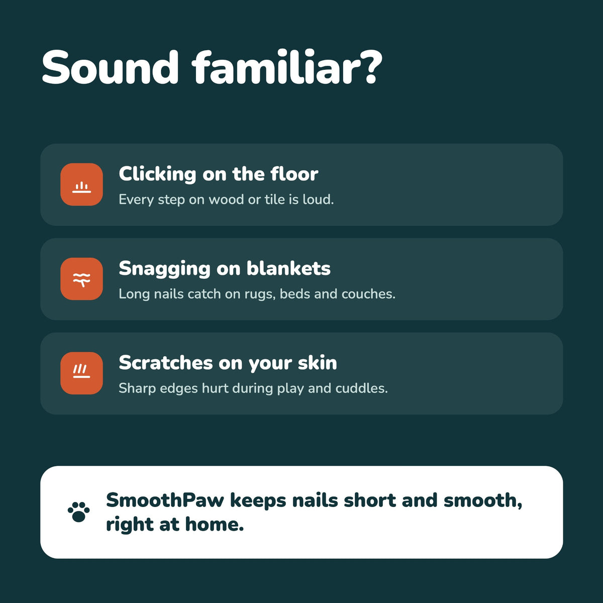 SmoothPaw 2-in-1 Nail Clipper & Grinder for Dogs and Cats, Rechargeable