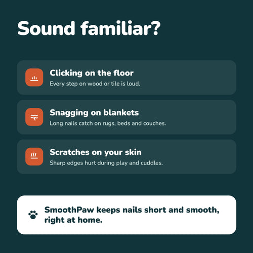 SmoothPaw 2-in-1 Nail Clipper & Grinder for Dogs and Cats, Rechargeable