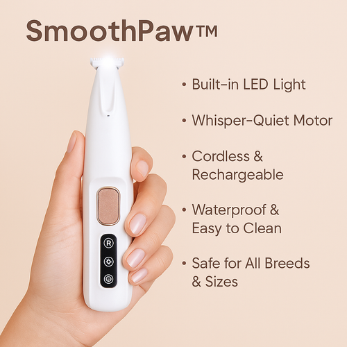 SmoothPaw™ Electric Pet Paw Trimmer